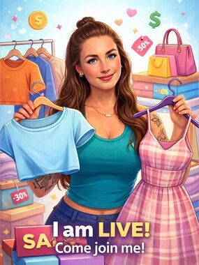 I AM LIVE!❣️